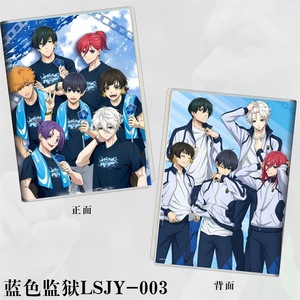 A5 18*13CM Blue Lock personaje de dibujos animados papel estudiante Anime Notebook Bloc de notas diario - Product Image 2