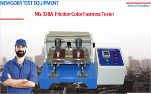 Kumaş sürtünme renk haslığı test deri 2 kafa JIS sürtünme test cihazı ıslak ve kuru sürtünme test makinesi - Product Image 6
