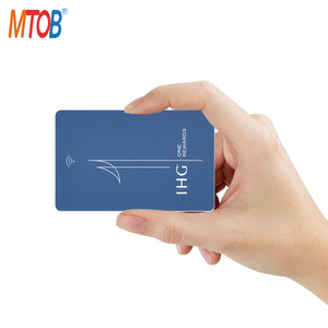 Fudan M1 1k ชิป RFID คีย์การ์ดโรงแรม IHG ONE รางวัลคีย์การ์ดสําหรับล็อค Kaba Saflok ที่ไม่ตั้งโปรแกรม