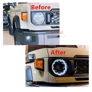 Toyota Land cruiser 79 için LED kafa ışık. land cruiser 70 serisi kafa ışık. Tak ve çalıştır ön lamba. 2024 LED LC79 kafa lambası - Product Image 2