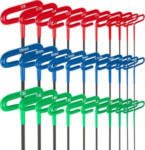 ประแจภายในด้ามหกเหลี่ยม3/16 CRV T-Handle ประแจอัลเลน - Product Image 2