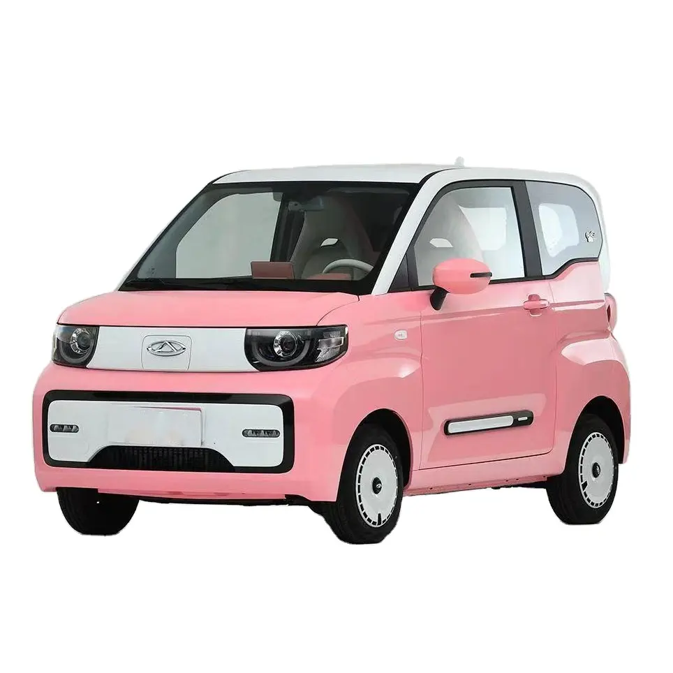 Mejores ventas Mini 3 puertas 4 asientos Chery QQ helado automotriz segunda mano Ev nuevos vehículos de energía para la venta