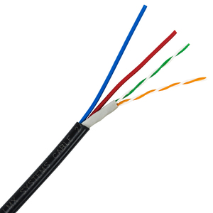 Kontrol için güç kablosu ile açık UTP siyam kablosu Lan kablosu - Product Image 2