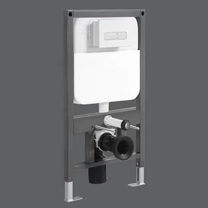 Cisterna de inodoro de ahorro de agua de doble descarga de 3/6L para tanque de inodoro oculto de inodoro colgado en la pared