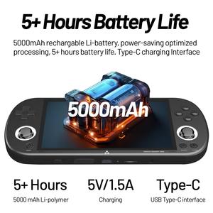 Trimui Smart Proハンドヘルドゲームコンソール4.96 ''IPSスクリーンLinuxシステムジョイスティック照明RGB Smartproレトロビデオゲームプレーヤー - Product Image 6