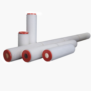 TS <strong>Filter</strong> Manufacturer 10 Inch 0.2 Um 0.45 Um PES Micro Pleated <strong>Filter</strong> Cartridge Final Filtration for Food and Beverage Industry - Product Image 2