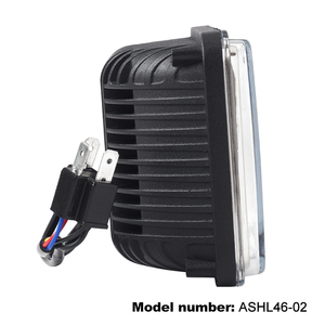 DOT 45W 4x6&quot; <strong>LED</strong> Headlight Rectangular <strong>LED</strong> Hi/Lo Seal Beam Replacement for Kenworth Freightliner Peterbilt Oldsmobile Cutlass - Product Image 5