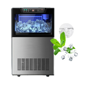 Factory Direct Commercial <strong>Ice</strong> Maker Machine Small Bullet-Shaped Crystal <strong>Ice</strong> <strong>Cube</strong> Maker 5/15/50/100kg Storage Capacity Core Motor