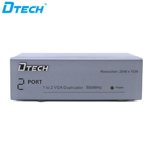 DTECH <strong>2</strong>-port Video <strong>Splitter</strong> 350mhz <strong>1</strong> <strong>Input</strong> <strong>2</strong> <strong>Output</strong> VGA <strong>Splitter</strong>