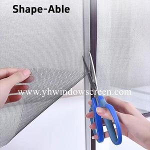Rete di controllo inferiore della zanzara della tenda del taglio libero dello schermo magnetico della finestra della maglia della dimensione libera della finestra per le porte e della finestra - Product Image 5