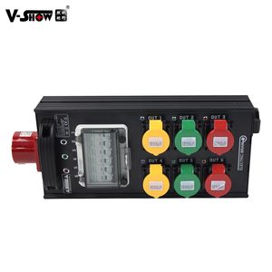VSHOW 6CH Main <strong>Input</strong> <strong>Output</strong> 200A Power Supply Stage Light Equipment Power Distributor Use Stage Moving Head for Stage - Product Image 1