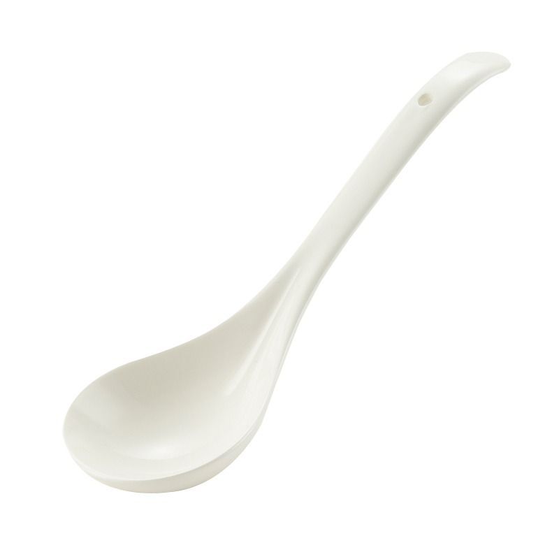 Grande cuillère blanche
