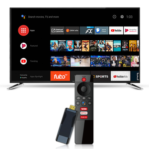 Nuovo androidtv stick H313 telecomando google assistant dispositivo antincendio 4k Android 10.0 tv stick - Product Image 1