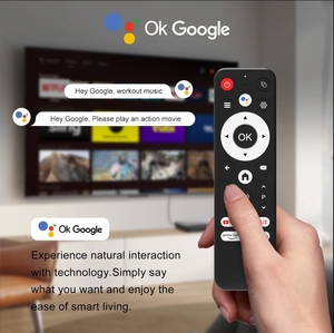 Custom OTT Box 2025 Control remoto Settop Box Decodificación 8K 4K 4GB RAM 128GB ROM Home Theater Receptor Set Top Box - Product Image 3
