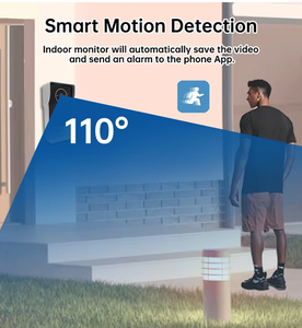 Anjielo, el último timbre de vídeo inteligente Tuya con sistema de intercomunicación de vídeo de grabación de cámara para Villa Home, intercomunicador de vídeo IPS de 2 vías - Product Image 4