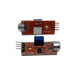 KY-037 voz de detección de sonido módulo de Sensor de 4 pines de alta sensibilidad 3mm micrófono transmisor de detección de sonido de Sensor
