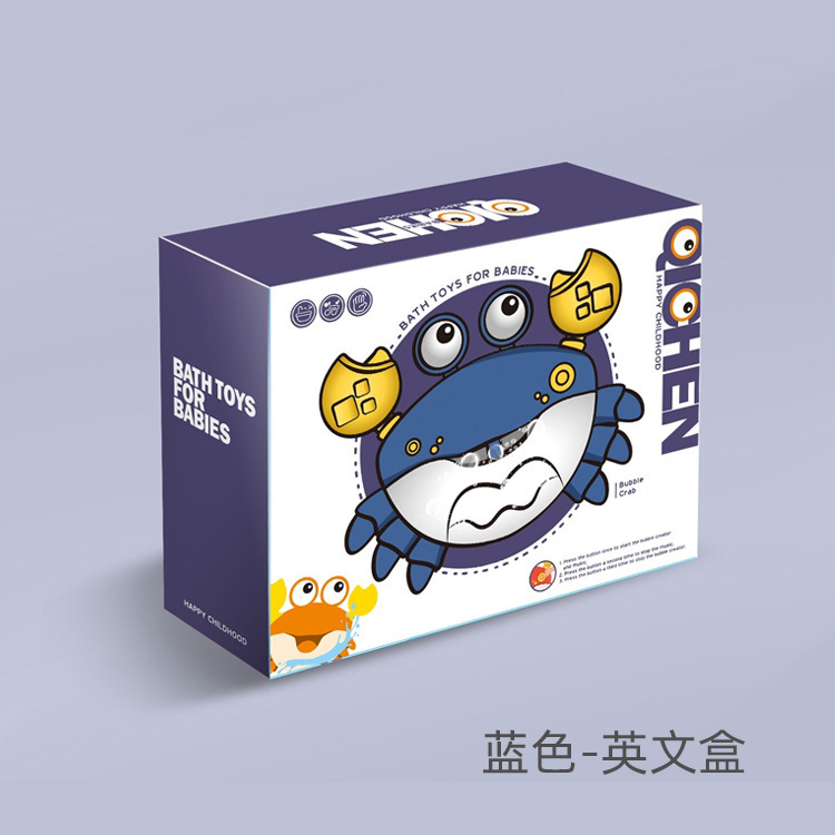 Q2 Bubble Crab - Boîte anglaise bleue