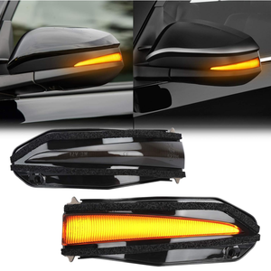 LEDサイドミラーターンシグナルライトシーケンシャルダイナミックインジケータストリップシェルミラーエッジライト2014-2024 4RunnerRunner用 - Product Image 2