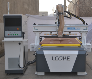 Venta caliente Cnc Router 4 * 8ft Cnc Maquinaria de muebles de madera Máquina enrutadora de anidación 1300x3100 ATC con husillo de 9.0kw - Product Image 3