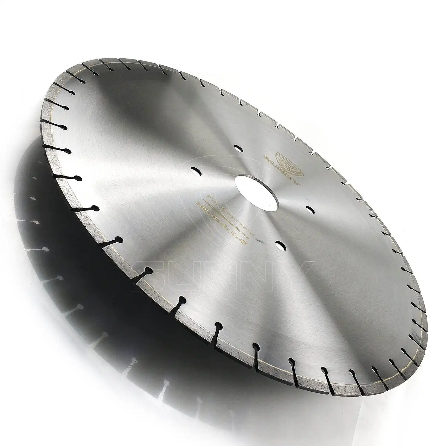 Factory wholesale 800mm laser welded Arix segment diamond disc blade wall saw cutting blade for reinforced concrete cutting