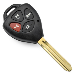 For T-oyota C-amry Avalon C-orolla Matrix RAV4 4 Buttons Smart Car Remote <strong>Key</strong> Fob Shell with TOY43 <strong>Key</strong> Blade - Product Image 6