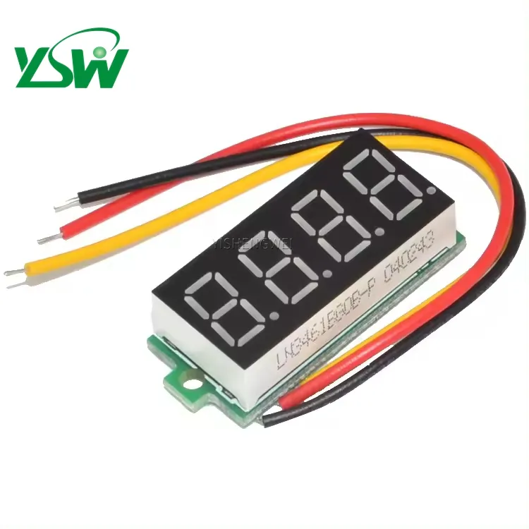 0.28 inch DC 12V 24V 30V Mini LED Digital Display Voltmeter Voltage Meter