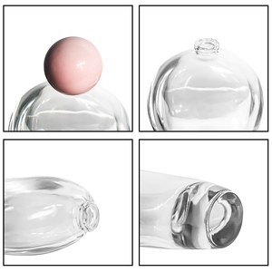 Low Moq 30ml 50ml 100ml Small Empty clear <strong>Oval</strong> <strong>Perfume</strong> Spray Bottle Glass Atomizer <strong>Perfume</strong> Set Empty Container with Box - Product Image 3
