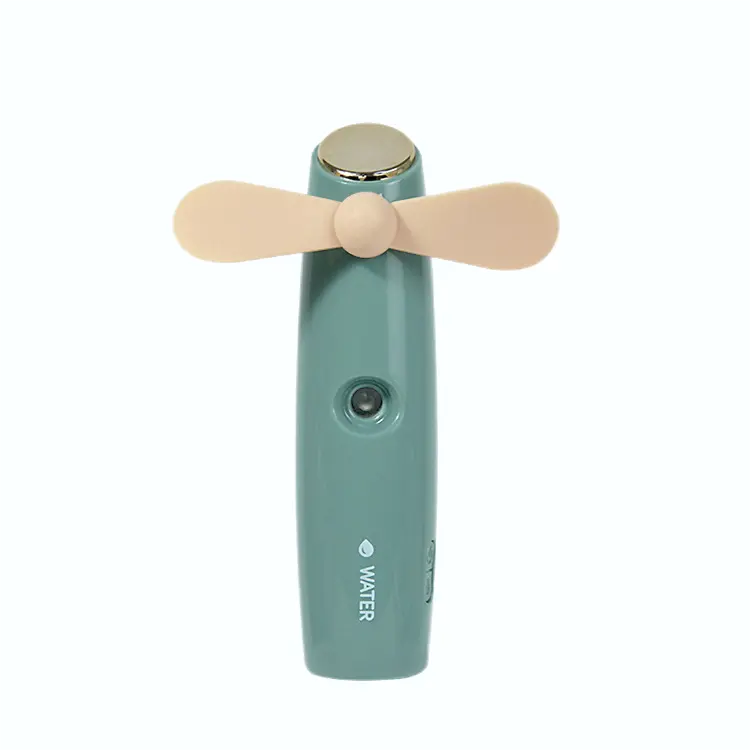 Cartoon Handheld Spray Ventilator, Usb Oplaadbare Water Bijvullen Luchtbevochtiger Mini Fan Kinderen Speelgoed/