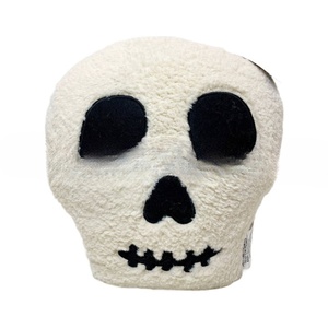 Wholesale Customized Cute Halloween <strong>White</strong> Ghost Shaped Pillow Custom Cushions PP Cotton Filling <strong>Plush</strong> Material OPP Bag Packaging - Product Image 1