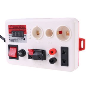 LED <strong>Fast</strong> Lamp <strong>Tester</strong> LED Light Lamp Voltage Power <strong>Tester</strong> for E27 B22 E14 Lamp Bulb Light Test Box with Buzzer EU Plug - Product Image 2