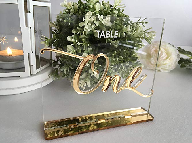 Clear / transparent/gold/ silver/black/custom