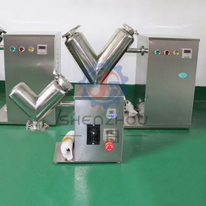 Laboratuvar kullanımı kuru şeker tuz gıda baharat tozu v tipi mini karıştırma makinesi mini v tipi karıştırma mikseri satılık - Product Image 1