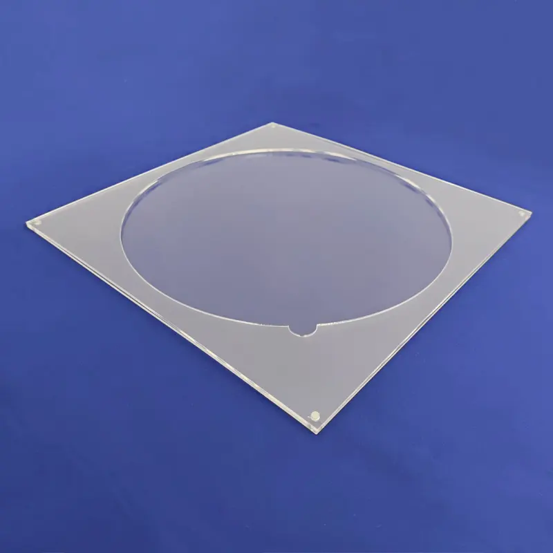 Klare Acryl platte Aufbewahrung regal Magnet Acryl CD Box Benutzer definierte Lucite CD Records Vitrine