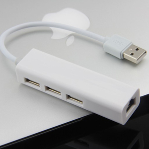 3 USB bağlantı noktası Hub RJ45 lan kartı dizüstü Ethernet Dock ağ genişletici MacBook Air Pro için - Product Image 6