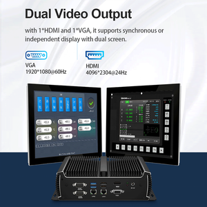 Embedded Fanless Industrial <strong>Computer</strong> RS232 RS485 Intel Core I5 4200U 6300U 7200U 1135G7 I7 1165G7 3G 4G Lte IOT Linux Mini PC - Product Image 5