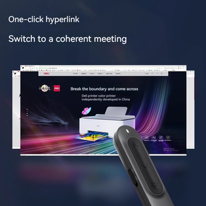 Deli MA100-L pembe lazer flip kalem pil çok fonksiyonlu ppt uzaktan kumanda kırmızı ve yeşil lazer konuşma projektör kalem öğretmenler için - Product Image 5