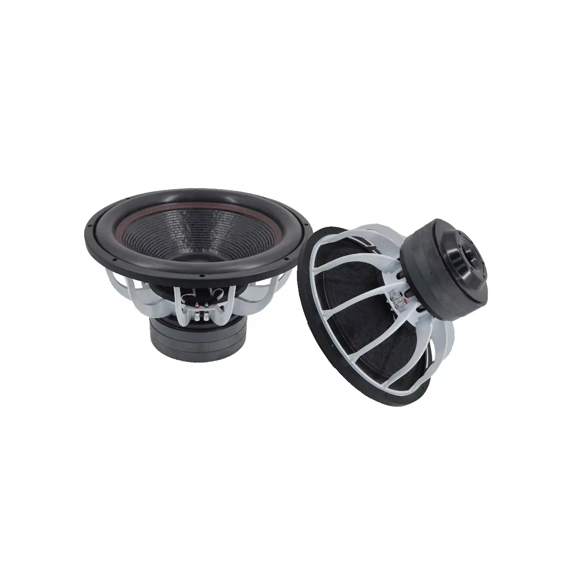 Araba bas HIFI 10 "12" 15 "Woofer çift bobin 3 manyetik yerçekimi Subwoofer hoparlör Subwoofer amplifikatörü ses korna araba Subwoofer