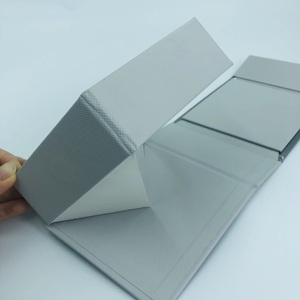 Özel dokulu kağıt kutu katlanır ambalaj ambalaj alışveriş çantaları sayaçlar - Product Image 5