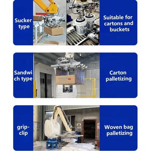 4 Axis 30 kg case Cans Carton Robotic Arm Cnc <strong>Stack</strong> Palletizer Bags Stacker <strong>Robot</strong> air Vacuum Suck Packaging <strong>Machine</strong> - Product Image 3