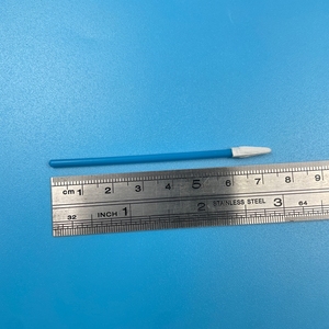 Cleanroom Cleanroom ก้านสำลีโพลีเอสเตอร์พร้อมที่จับสีน้ำเงิน - Product Image 4