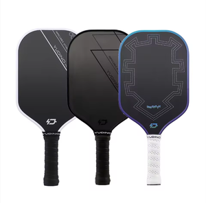 Grande qualità tecnologia di pressatura termica portatile PP a nido d'ape 16mm allenamento 24K in fibra di carbonio Pickleball Paddle - Product Image 2