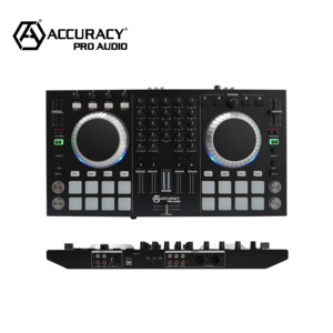 Accuracy Pro Audio MIDI-1311 Controlador de DJ Control de 4 canales Controlador profesional/Mezclador de consola de audio Reproductor de DJ MIDI - Product Image 1