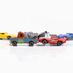 6 adet/takım 1/55 ölçekli araba modelleri arabalar genel seferberlik mcqueens alaşım yüksek simülasyon tahsil Metal modelleri arabalar - Product Image 4