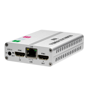 K1SN WebRTC POE 4K UHD HDMI a IP H.264 H.265 HDMI Loop Out IPTV Codificador de video de transmisión en vivo con grabación - Product Image 3