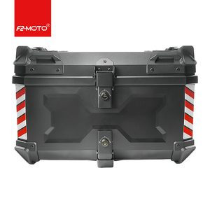 F2-MOTO 58L motosiklet gövde ABS motosiklet gövde araç kutusu evrensel üst kutu X işaretli kutu - Product Image 1