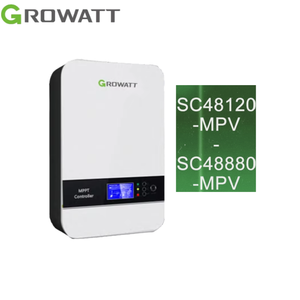 Growatt SC4880 50A PWM ЖК-светодиодный Солнечный контроллер, встроенный в бытовую фотогальваническую машину, ветровой контроллер типа MPPT - Product Image 1