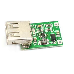 USB出力パワーブーストモジュールDC-DC PFM 0.9V ~ 5V充電器モバイルアクセサリ電子電源 - Product Image 2