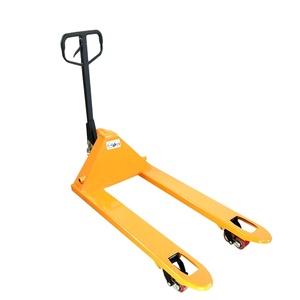 Camión de carga y descarga hidráulico de paletas con conductor de Manejo de paletas manual reforzado con venta directa de fábrica de tres ruedas - Product Image 2