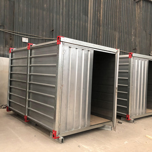 Contenedor de almacenamiento modular prefabricado movible portátil directo de fábrica de estructura de acero industrial de diseño moderno para almacenes - Product Image 6