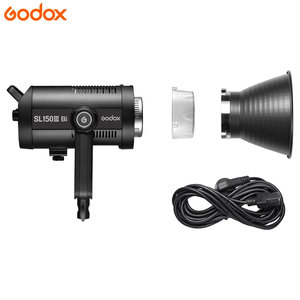 Godox SL150III çift stüdyo ışığı LED Video ışığı Bowens dağı 150 günışığı dengeli flaş Godox Studiofor fotoğraf ve video çekim - Product Image 6
